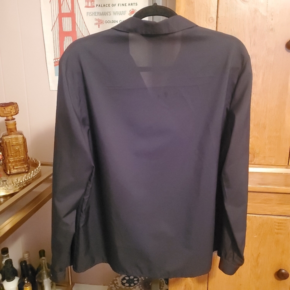 Ship'n Shore Vintage Black Blouse - Picture 2 of 3